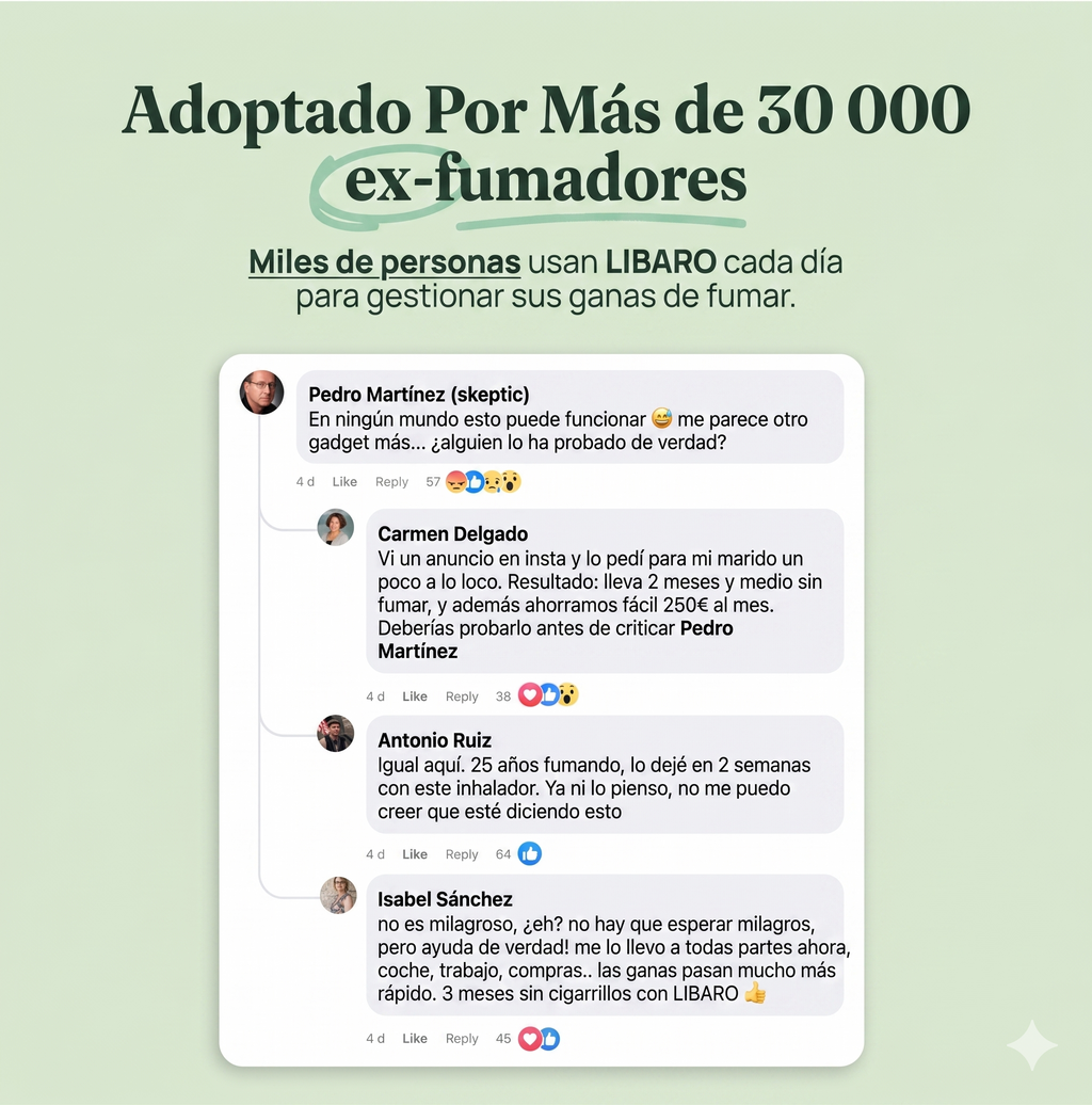 El gesto se queda. La adicción se va.
